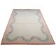 Handcrafted Vintage Cotton and Wool Handknotted Rug for Heritage Homes